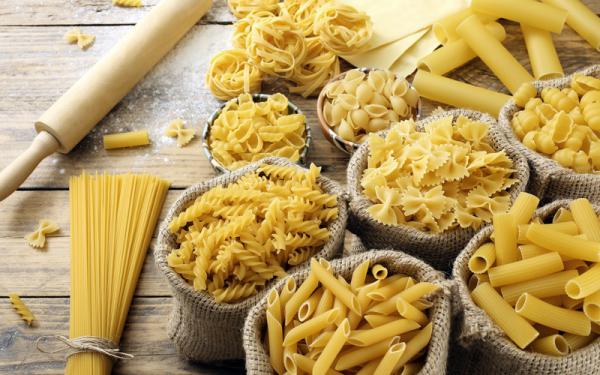 Specifications of Different Types of Pasta