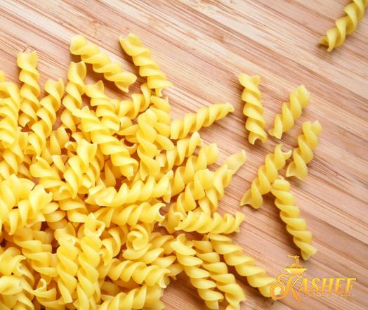 A Stunning Note about the Consumption of Giant Fusilli Pasta