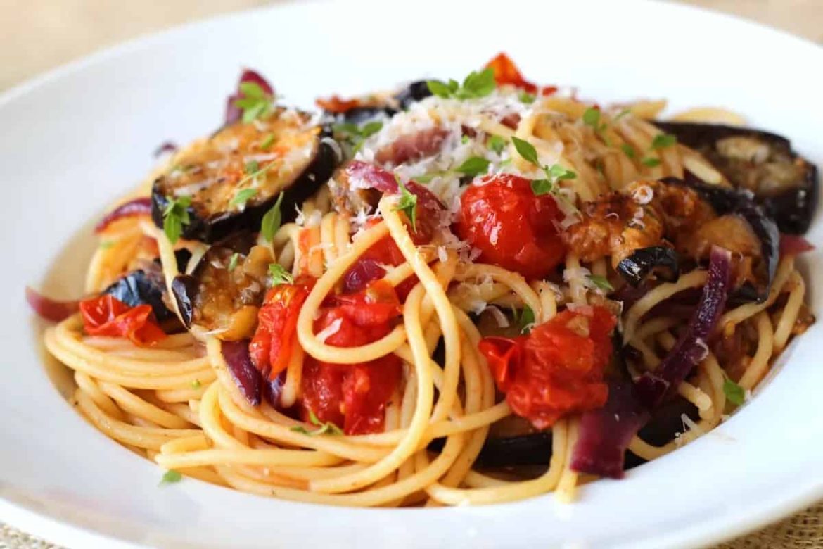 Low-Calorie Eggplant Pasta Purchase Price + Preparation Method