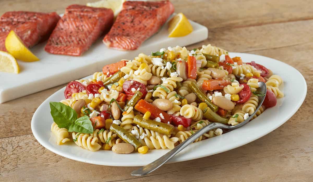  Greek Pasta Salad with Spinach | Buy at a cheap price 