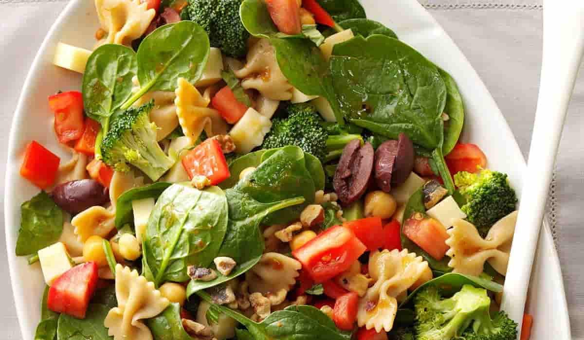  Greek Pasta Salad with Spinach | Buy at a cheap price 