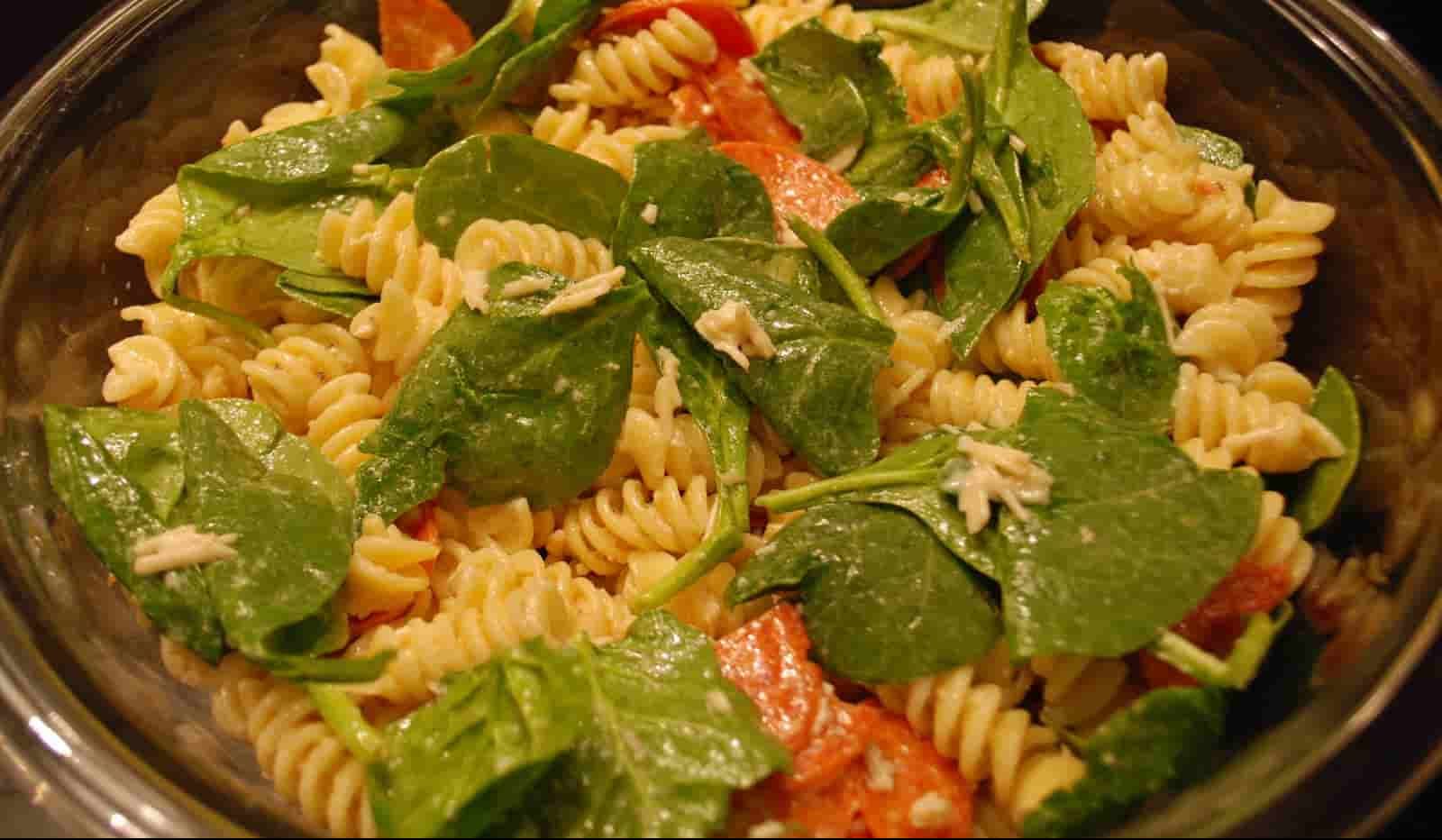  Greek Pasta Salad with Spinach | Buy at a cheap price 